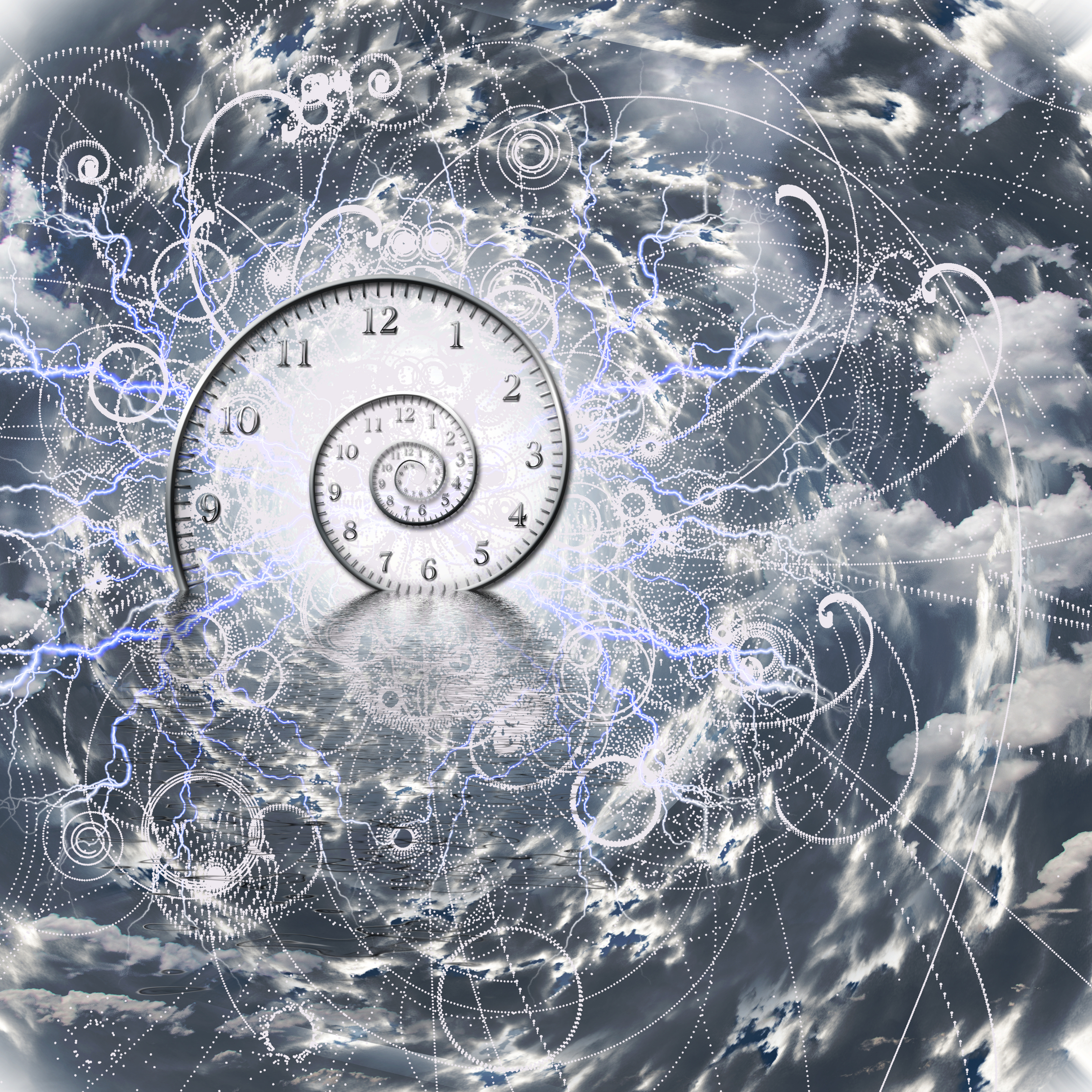 Time and Quantum Physics - Fractals dreamstime_l_32821770